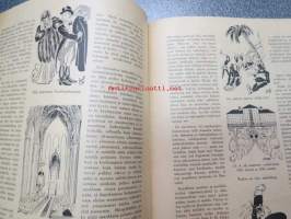 Kotikissa 1947 nr 5, sis. mm. seur. artikkelit; Opiskelija-avioliitot - Hyvä vai paha?Martti Piha - Kaukomatka taikatarjottimella, A. Molnár - Avioliiton