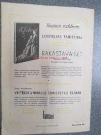 Kotikissa 1947 nr 5, sis. mm. seur. artikkelit; Opiskelija-avioliitot - Hyvä vai paha?Martti Piha - Kaukomatka taikatarjottimella, A. Molnár - Avioliiton