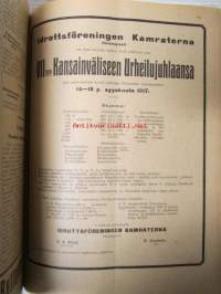 Suomen Urheilulehti 1916-17 (1.10.1916-1.10.1917) -20. sidottu vuosikerta