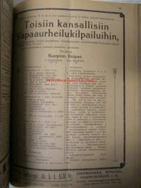 Suomen Urheilulehti 1916-17 (1.10.1916-1.10.1917) -20. sidottu vuosikerta