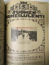 Suomen Urheilulehti 1916-17 (1.10.1916-1.10.1917) -20. sidottu vuosikerta