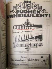 Suomen Urheilulehti 1916-17 (1.10.1916-1.10.1917) -20. sidottu vuosikerta