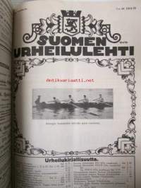 Suomen Urheilulehti 1914-15 (1.10.1914-1.10.1915) -18. sidottu vuosikerta