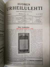 Suomen Urheilulehti 1914-15 (1.10.1914-1.10.1915) -18. sidottu vuosikerta