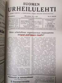 Suomen Urheilulehti 1914-15 (1.10.1914-1.10.1915) -18. sidottu vuosikerta