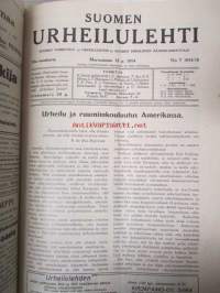 Suomen Urheilulehti 1914-15 (1.10.1914-1.10.1915) -18. sidottu vuosikerta