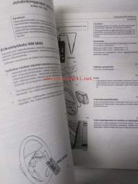Volvo Huoltokäsikirja osa 8 (88), Vianetsintä-Korjaus-Huolto -  SRS (&quot;ilmatyyny&quot;) (Supplemental Restraint System) 700 1987-19.. Syyskuu 1989 TP 31403/1 SF