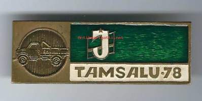 J Tamsalu 78  neulamerkki rintamerkki