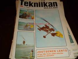 Tekniikan Maailma 3/1968 joutsenen lento, Ville Svahn rakensi kopterin, uusia autoja, röntgensuodin kuvaa puhetta