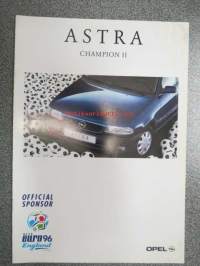 Opel Astra Champion II 1996 -myyntiesite