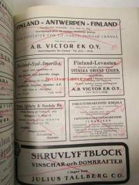 Pappers- och trävarutidskrift för Finland / The finnish paper and timber journal 1925, Suomen Paperi- ja Puutavaralehti paperiteollisuuden ja puutavara-alan