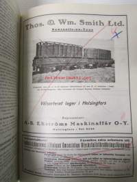 Pappers- och trävarutidskrift för Finland / The finnish paper and timber journal 1925, Suomen Paperi- ja Puutavaralehti paperiteollisuuden ja puutavara-alan