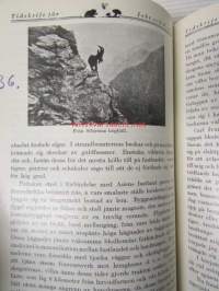 Tidskrift för Jakt och Fiske 1926 -vuosikerta sidottuna, kirjapainon työkappale