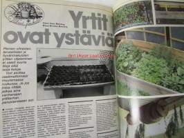 Avotakka 1979 nr 3 sis. mm. seur. artikkelit / kuvat / mainokset; Huonekalukankaat, Keittiöntyövälineet, Leo Lastumäki 33. koti, 122 kesäpaikkaa