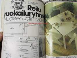 Avotakka 1979 nr 4 sis. mm. seur. artikkelit / kuvat / mainokset; Bungalowin kuten haluatte - Talo toiveiden mukaan, Törkkelinmäki Sörkän puutarhakaupunki,