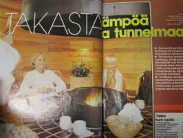 Avotakka 1979 nr 8 sis. mm. seur. artikkelit / kuvat / mainokset; Kalevi Karusuo Lauttasaaren kaksiossa, Kirpputorien kiehtova maailma Lontoossa Pariisissa