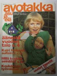 Avotakka 1976 nr 8 sis. mm. seur. artikkelit / kuvat / mainokset; Vesille venosen mieli, Siilikehrääjä perhostenkeräilyssä, Tule pitkin Turuntietä