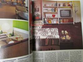 Avotakka 1975 nr 2 sis. mm. seur. artikkelit / kuvat / mainokset; Kaupunkien muhkeat edustustilat Tampere - Turku - Helsinki, Talo lämpiää lampuilla,