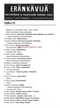 Eränkävijä 1966.  Metsästäjien ja kalastajien parhaat palat.  Katso sisällysluettelo kuvasta. Runsaasti kuvitettu.