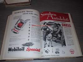 Suomen Autolehti 1956 Sidottu vuosikerta