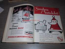 Suomen Autolehti 1956 Sidottu vuosikerta