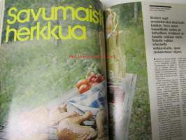 Avotakka 1974 nr 9 Timo Sarpaneva -  tiilitornissa asuu onnellinen perhe, Testissä termoskannussa, Närpiön kirkkotallit