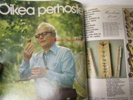 Avotakka 1974 nr 9 Timo Sarpaneva -  tiilitornissa asuu onnellinen perhe, Testissä termoskannussa, Närpiön kirkkotallit