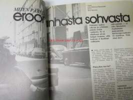 Avotakka 1974 nr 9 Timo Sarpaneva -  tiilitornissa asuu onnellinen perhe, Testissä termoskannussa, Närpiön kirkkotallit