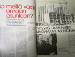 Avotakka 1974 nr 9 Timo Sarpaneva -  tiilitornissa asuu onnellinen perhe, Testissä termoskannussa, Närpiön kirkkotallit