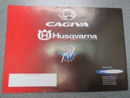 Husqvarna - Cagiva moottoripyörämallisto 2001 -myyntiesite