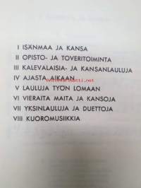 Opistojen Laulukirja, nuottipainos