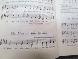 Opistojen Laulukirja, nuottipainos