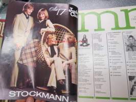 Me Naiset 1974 nr 3 -sis. mm. seur. artikkelit / kuvat / mainokset; Björn Landström satujen satamassa, Lisää laulavia Babitzineja, Armi Ratian näköalapaikka -
