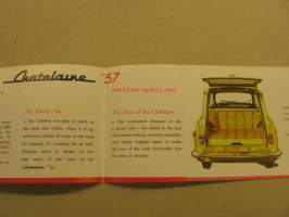 Simca Aronde 1300 Chatelaine vm. 1957 myyntiesite