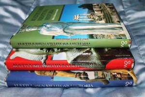 Kulttuurien kiehtova historia 1-3.  1.Tarunhohtoiset maat ja kaupungit. 2. Idän ja lännen viisautta. 3. Myytit ja suuret arvoitukset. Upeasti kuvitettu sarja!