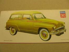 Simca Aronde 1300 Chatelaine vm. 1957 myyntiesite