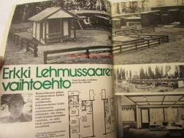 Avotakka 1973 nr 11 sis. mm. seur. artikkelit / kuvat / mainokset; Punaisten kukkien saari Tuula Saarto kertoo Sisilian Taorminasta, Malla ja Veli-Pekka Vasama -