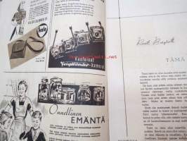 Hopeapeili 1942 nr 8 elokuu, sis. mm. seur. artikkelit / kuvat / mainokset; Kansikuva Havas - Marjat talteen, Lomanviettoa talkootyttönä - Punkaharjun Vaahersalon