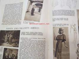 Hopeapeili 1942 nr 8 elokuu, sis. mm. seur. artikkelit / kuvat / mainokset; Kansikuva Havas - Marjat talteen, Lomanviettoa talkootyttönä - Punkaharjun Vaahersalon