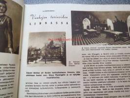 Hopeapeili 1942 nr 12 joulukuu, sis. mm. seur. artikkelit / kuvat / mainokset; Kansikuva M. Aaltonen - näyttelijät Aili Montonen &amp; Toivo Mäkelä, 4711, Nuorten