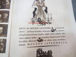 Hopeapeili 1942 nr 12 joulukuu, sis. mm. seur. artikkelit / kuvat / mainokset; Kansikuva M. Aaltonen - näyttelijät Aili Montonen &amp; Toivo Mäkelä, 4711, Nuorten