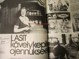 Avotakka 1973 nr 10 sis. mm. seur. artikkelit / kuvat / mainokset; Herkku Avotakka - Keittiössä tuoksuu keitto, Pariisi ensi kertaa, Kouvolalainen arkkitehti Kari