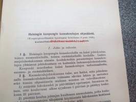 Helsingin kaupungin kansakoulujen ohjesääntö 1928