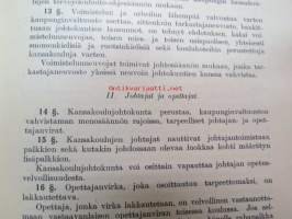 Helsingin kaupungin kansakoulujen ohjesääntö 1928