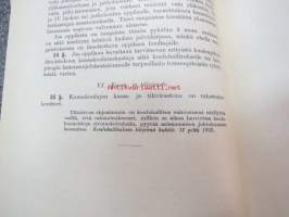 Helsingin kaupungin kansakoulujen ohjesääntö 1928