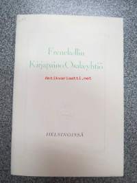 Frenckellin Kirjapaino Osakeyhtiö Helsingissä - mainosvihkonen &quot;Ensimmäisten Helsingissä 1928 pidettyjen Reklaamimessujen johdosta painettu&quot;, sisältää