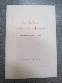 Frenckellska Tckeri Ab - Helsingfors - &quot;Med anledning av den första Reklammässan i Helsingfors år 1928 tryckt...