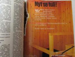 Avotakka 1973 nr 7 sis. mm. seur. artikkelit / kuvat / mainokset; Tenniskenttä päivässä, Kesä &amp; pakastaminen, Arkkitehti Tapani Isotupa ja graafinen