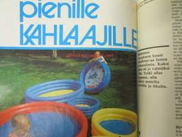Avotakka 1973 nr 7 sis. mm. seur. artikkelit / kuvat / mainokset; Tenniskenttä päivässä, Kesä &amp; pakastaminen, Arkkitehti Tapani Isotupa ja graafinen