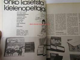 Avotakka 1973 nr 4 sis. Anu Pentik, Muotitaiteilija Tua Rahikainen kaksio Helsingin Lauttasaaressa, Haimi mainos